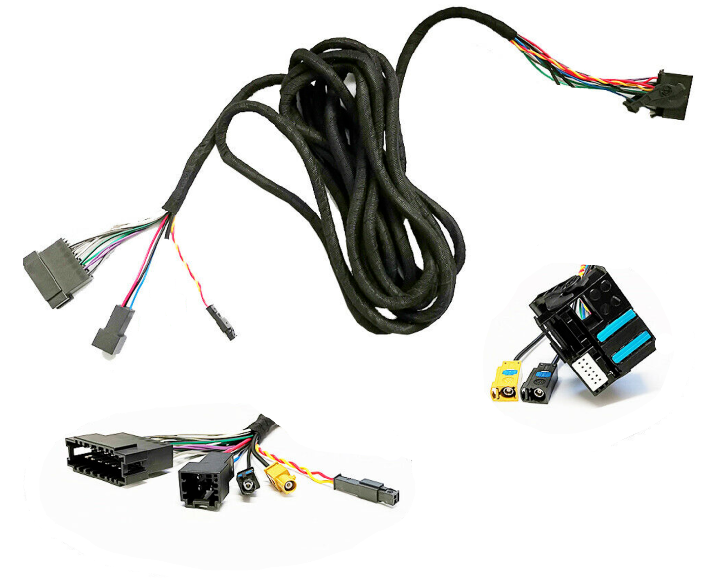 Lichtwellenleiter LWL auf NTG2.5 Adapter für Mercedes Benz W211 W219 R171 APS50 - Timeless-Tech