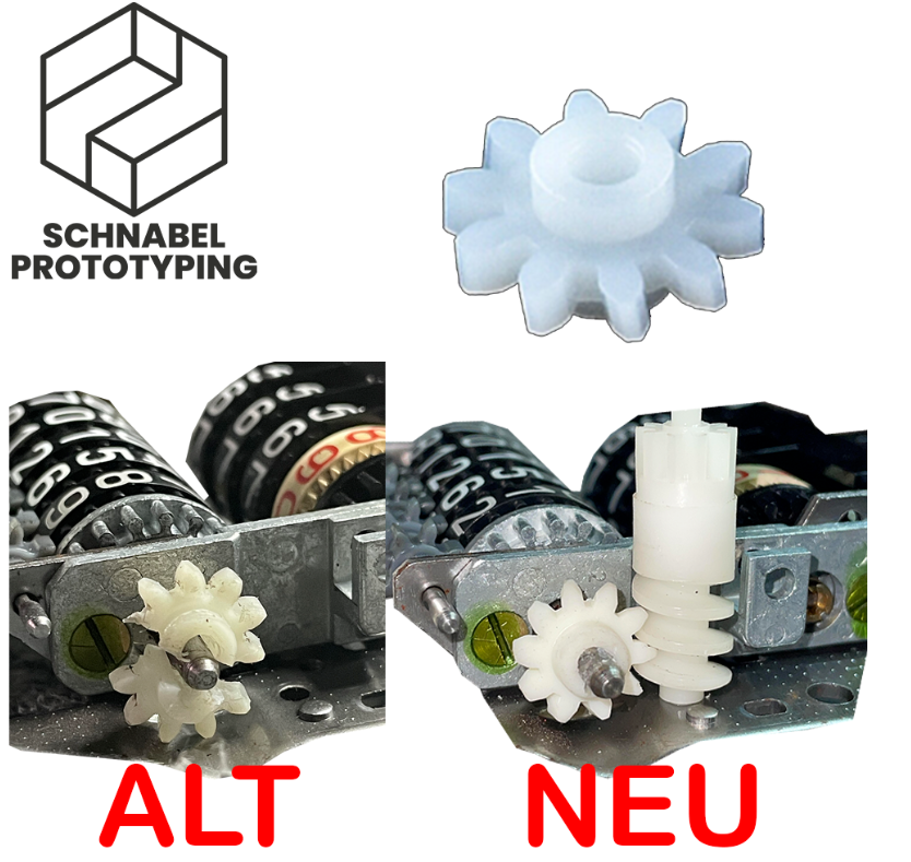 KOMBIINSTRUMENT ZAHNRAD FÜR MERCEDES G G-KLASSE W460 W461 TACHO M10 10-Zahnig - Timeless-Tech