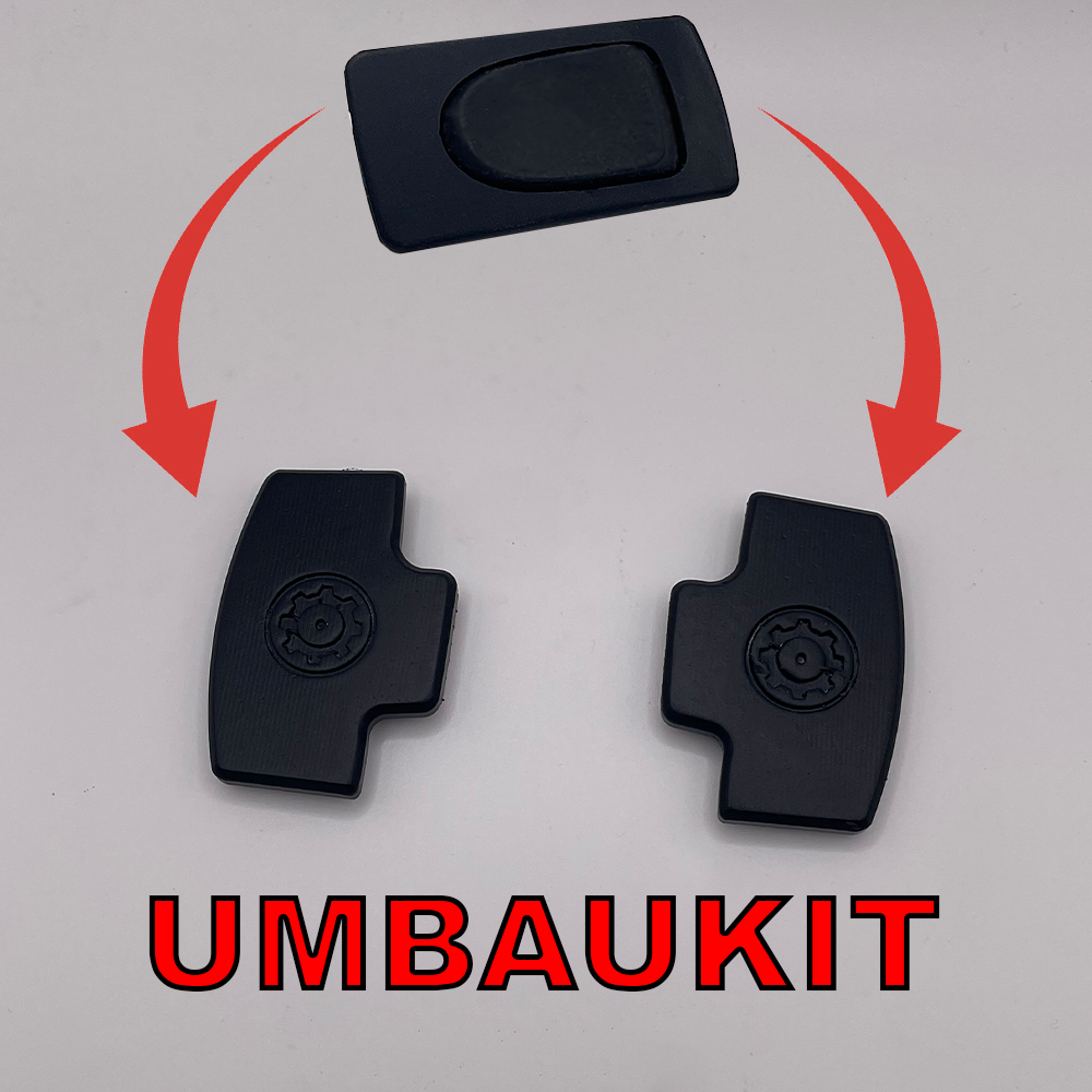 Schaltwippenverlängerung W211 W219 Sportpaket – Umbaukit, 3M-Klebung + Anleitung für Downshift-Mod - Timeless-Tech