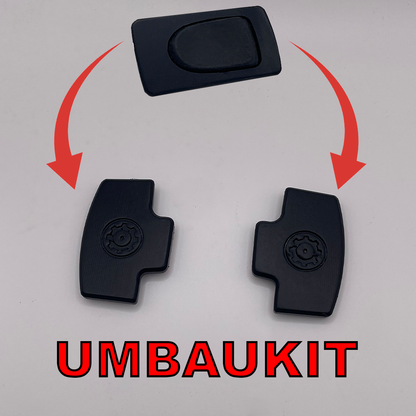 Schaltwippenverlängerung W211 W219 Sportpaket – Umbaukit, 3M-Klebung + Anleitung für Downshift-Mod - Timeless-Tech