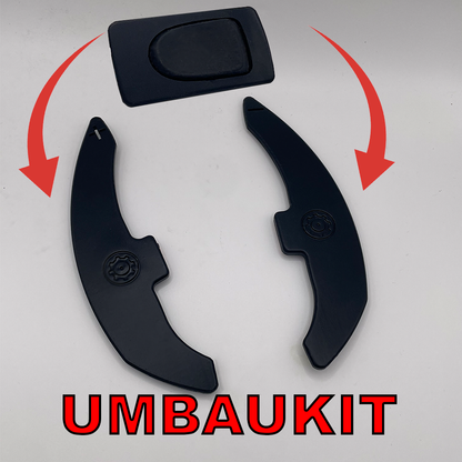 Schaltwippenverlängerung „Race Edition“ W211 / W219 – extra lang, 3M-Klebung + Anleitung für Downshift-Mod - Timeless-Tech